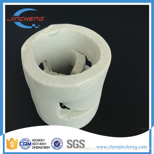 50mm Ceramic Intalox Saddle Ring for Drying Tower with High Acid Resistance